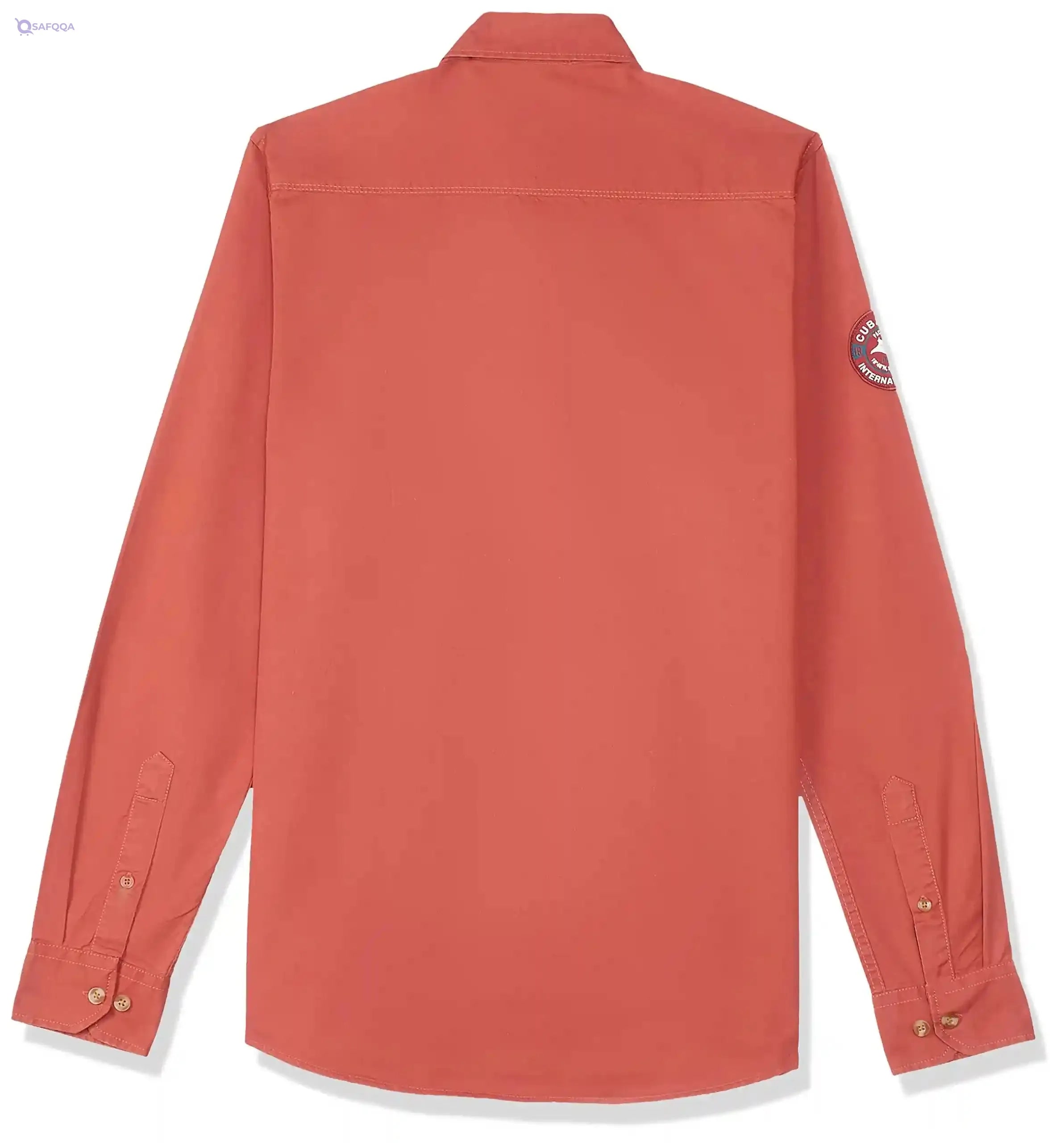 Town Team mens Cuba Plain Long Sleeves Shirt Shirt - Safqqa Egypt