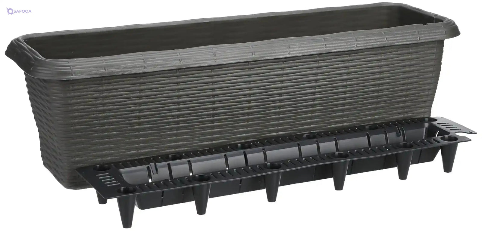 Bamapaglia Normal Balcony Box With Inner Water Reservoir, Made In Italy - Safqqa Egypt