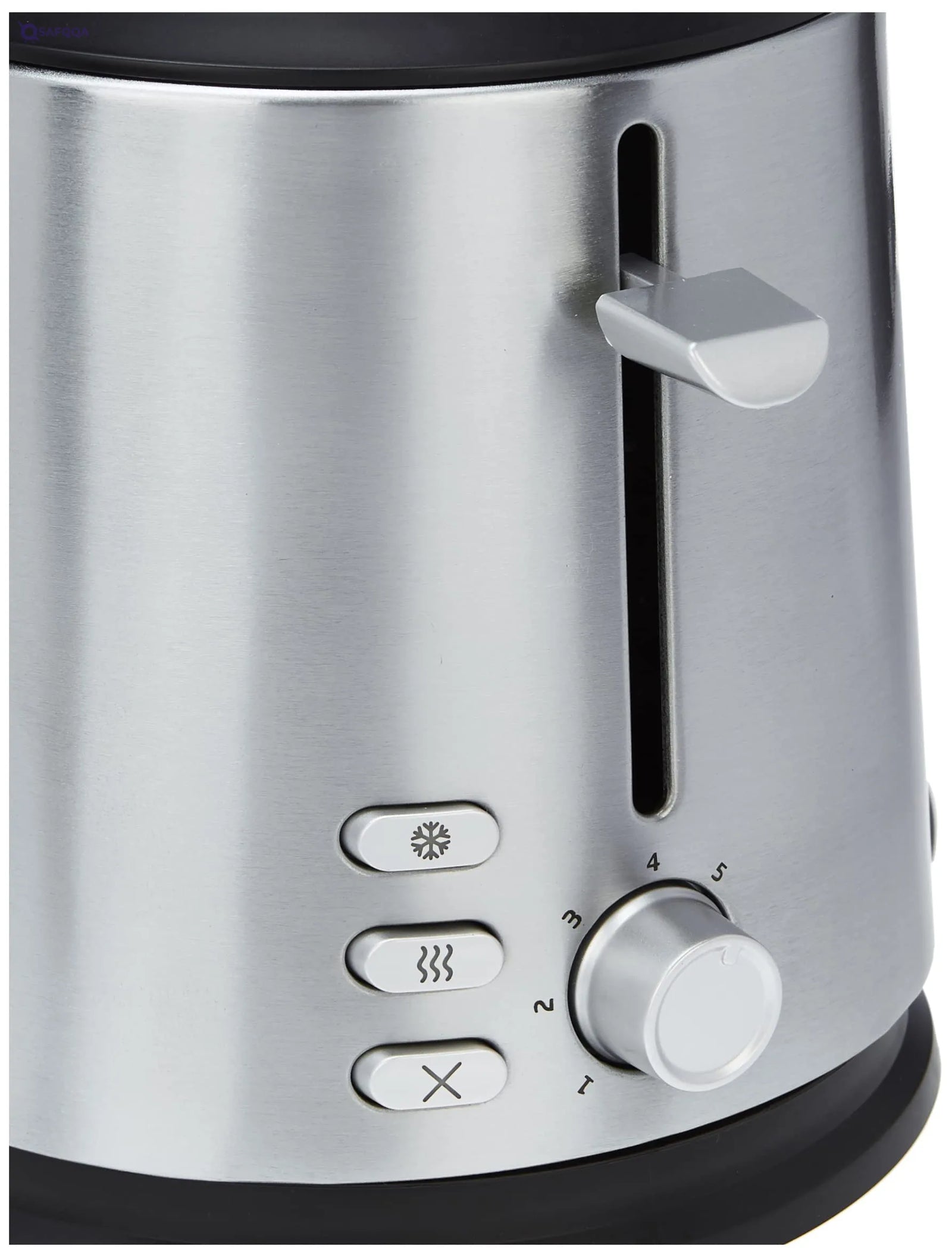 Beko TAM6201I 850W 2-Slice Toaster with 7 Toasting Levels, Stainless Steel - Safqqa