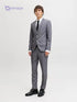 Jack & Jones Jprfranco Suit NOOS Men's Costume – Light Grey Heather, Super Slim Fit - Safqqa