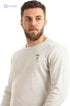 Men stripped crew neck long sleeves top - Safqqa
