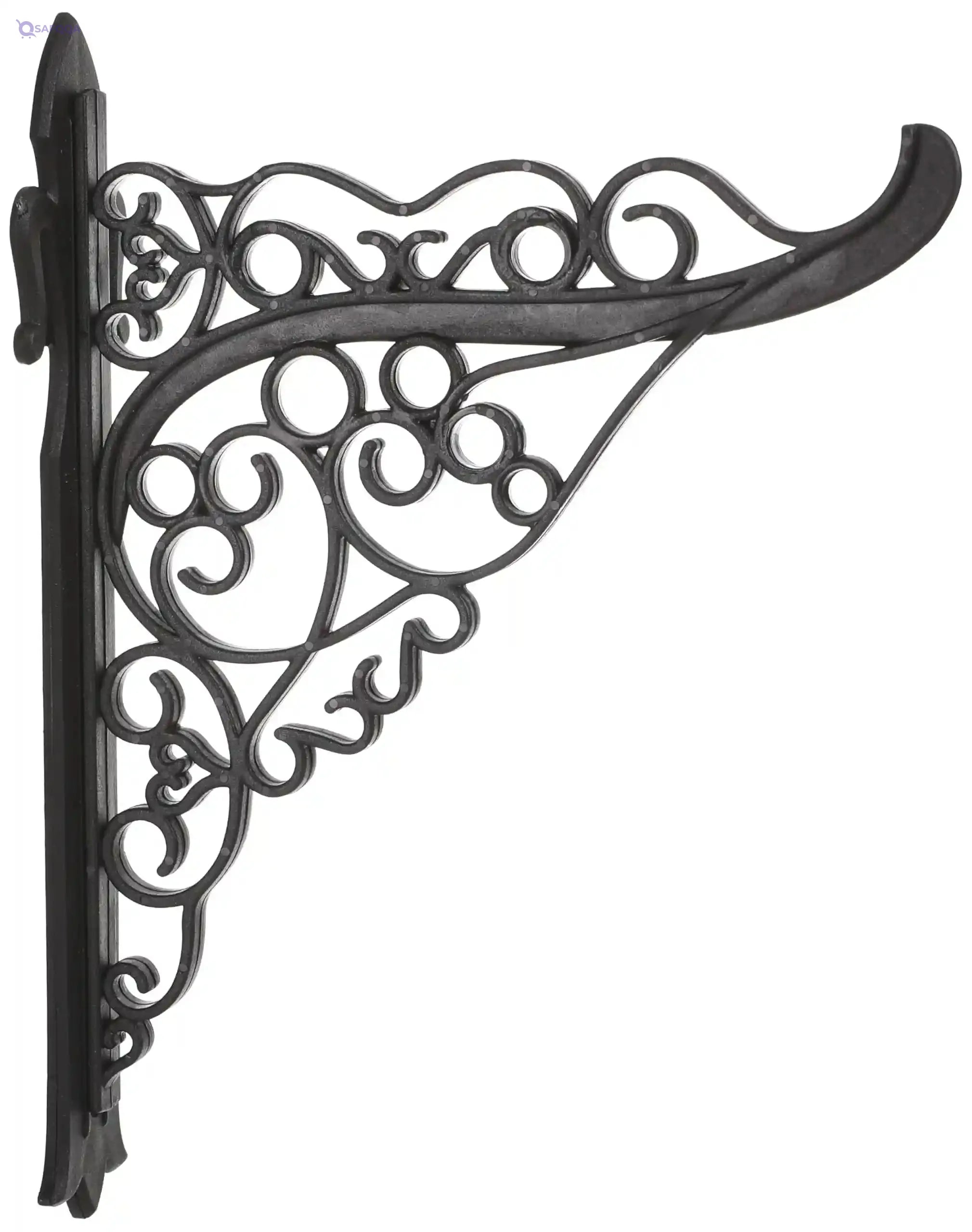 Bama Gondola Kit Bowl Hook, Shelf Black, Made In Italy - Safqqa Egypt