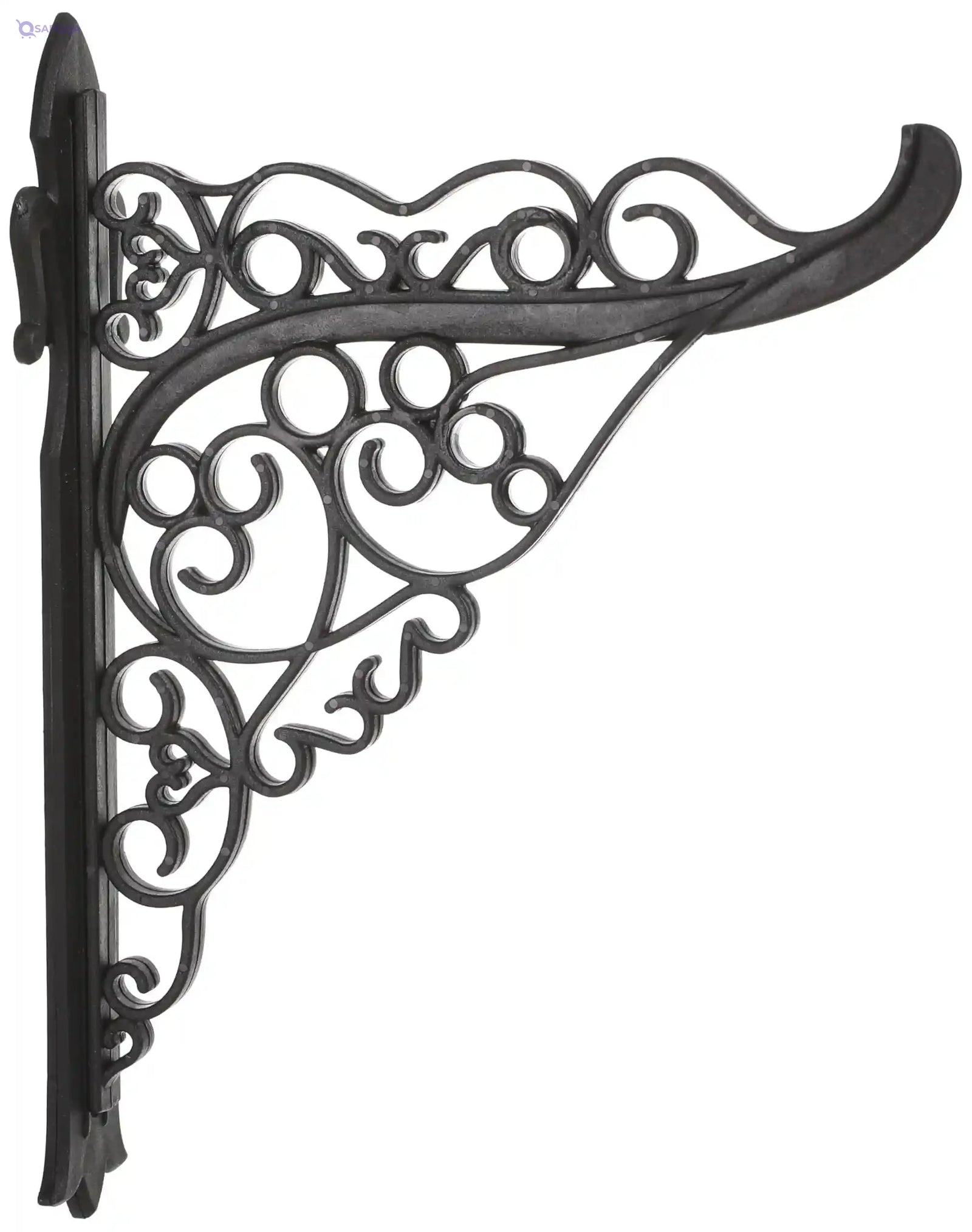 Bama Gondola Kit Bowl Hook, Shelf Black, Made In Italy - Safqqa Egypt