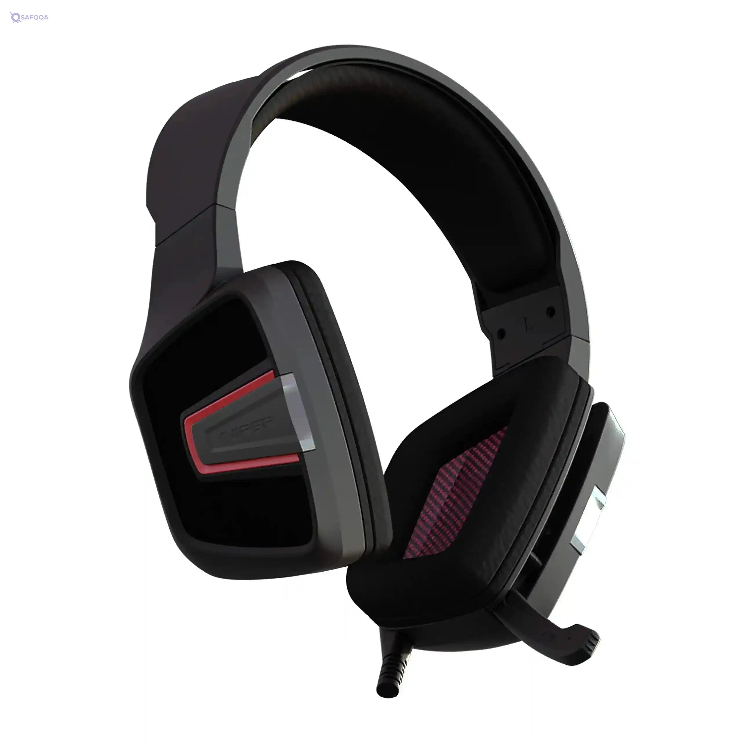 Patriot Memory V330 Stereo Wired Gaming Headset - Superb Sound and Comfort - On-Earcup Control - 50MM Drivers - Foldable Microphone - Multi Platform Headphone - Safqqa