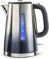 Russell Hobbs Eclipse Electric Kettle, 1.7L, 3000W – Rapid Boil, Quiet Operation, Perfect Pour Spout, Stainless Steel, Midnight Blue – Model 25111 - Safqqa Egypt