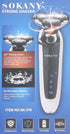 Sokany SK-378 Electric Hair Shaver - 1000mAh Battery - Safqqa