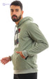 Andora Men's Front Stitched Cotton Hoodie - Safqqa