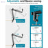 Professional Adjustable Microphone Stand Mic Arm Stand Studio Microphone Suspension Scissor Arm Stand for Quadcast, Quadcast S, Seiren mini, Solocast and more - Safqqa