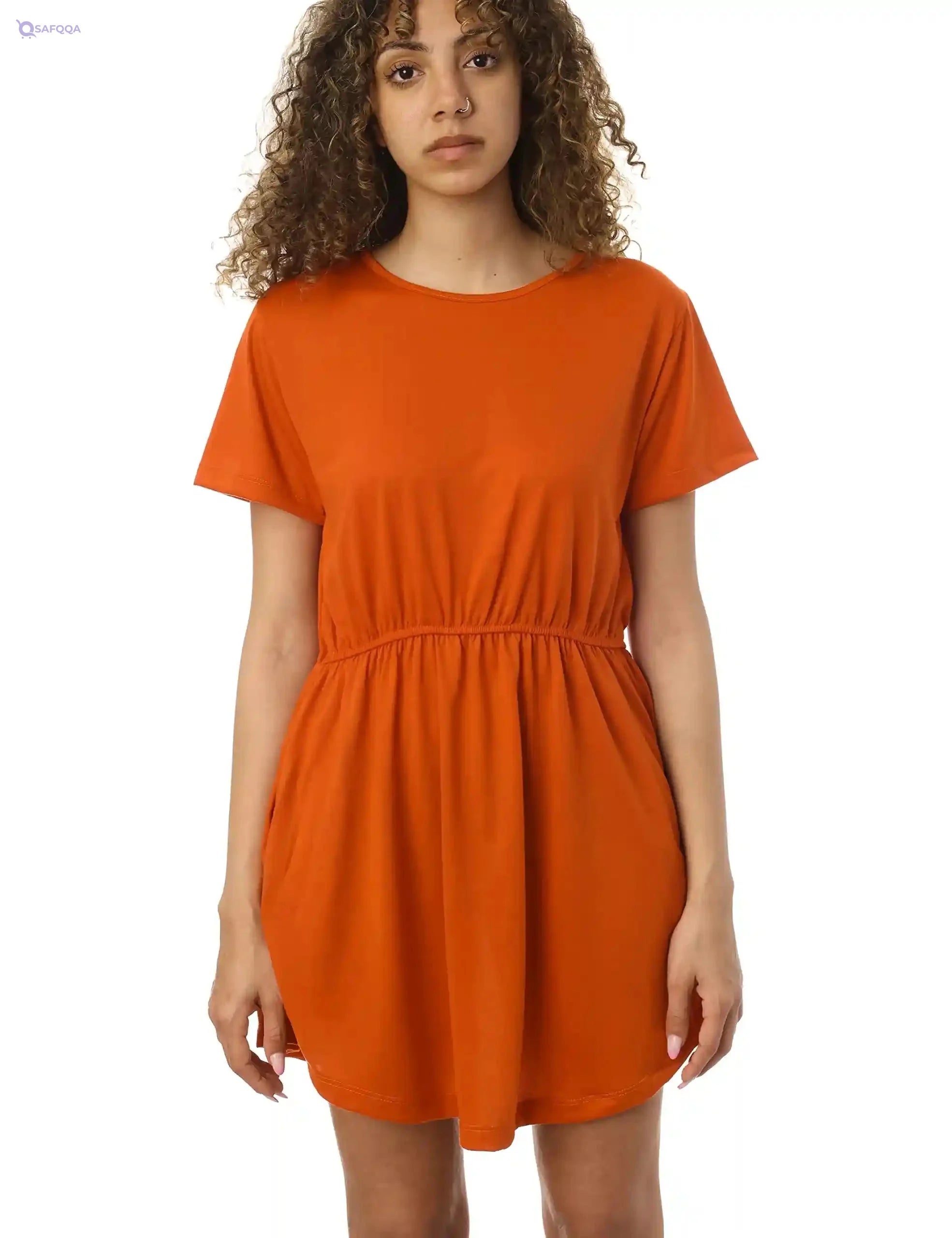 JAMILA Women Women Full Sleeves Elasticated Waist Blouses For Womens - Safqqa Egypt