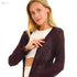 JAMILA Women Open Neck Long Cardigan Sweater - Safqqa
