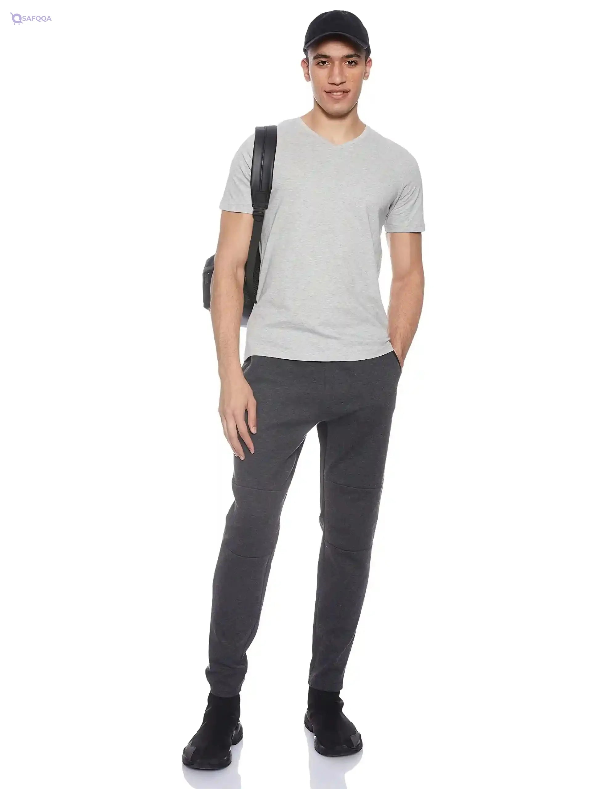 Splash mens 8600510 M H SL V NK T-Shirt - Safqqa Egypt