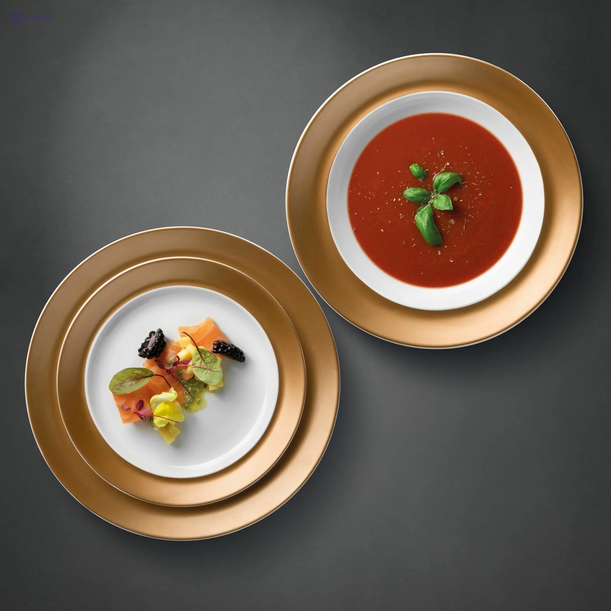 Berghoff 3-Piece Plate Set - Safqqa