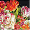 Wilton Dimensions Needlepoint Kit – Bouquet on Black Floral Pattern, 14'' - Safqqa