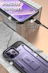 Supcase iPhone 14 Pro Max Case with Built‑in Screen Protector - Safqqa