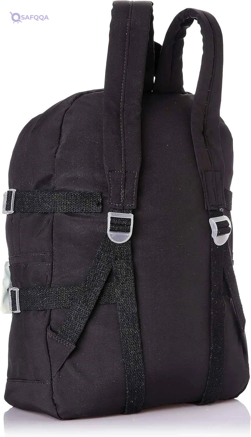 Waterproof Backpack with Small Teddy Bear for Adults - Black and White (Size L) - Safqqa Egypt