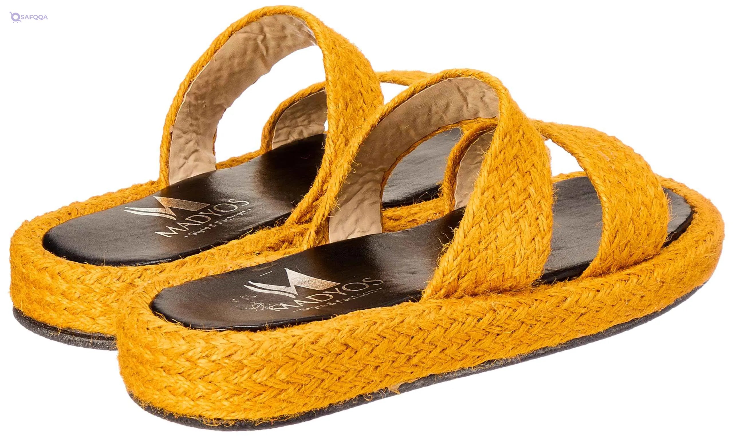MADYOS womens R1513G37 Flat Slipper - Safqqa