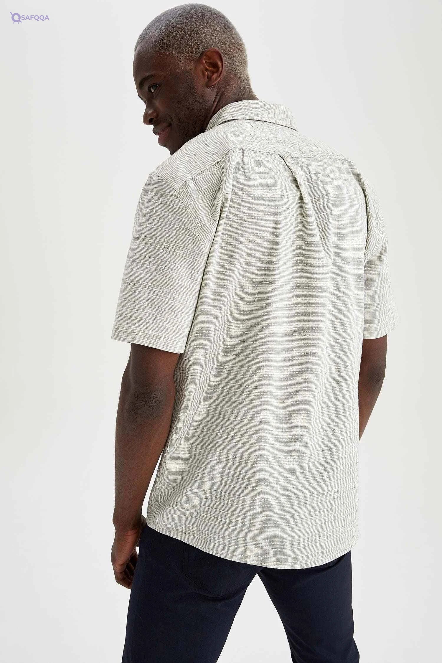 DeFacto mens U3706AZ Shirt - Safqqa Egypt