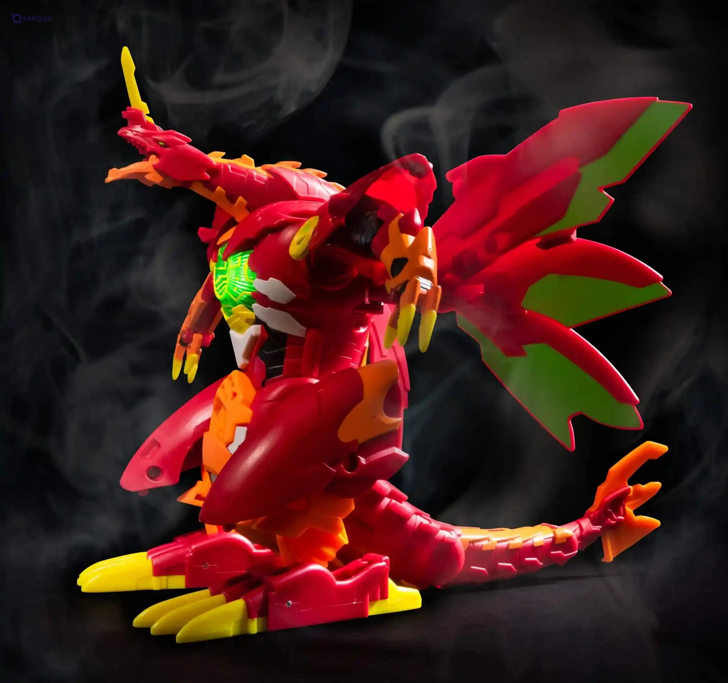 BAKUGAN DBAKUGAN Dragonoid Maximus 20.3cm Transforming Figure with Lights and Sounds - For Ages 6 and Upragonoid Maximus 20.3cm Transforming Figure with Lights and Sounds, for Ages 6 and Up - Safqqa Egypt