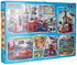 BanBao Fire Station Building Blocks Set with Fire Rescue Tower, Fire Ladder Truck, and Robot Kits - 1081 Pieces (Model: B7130) - Safqqa Egypt