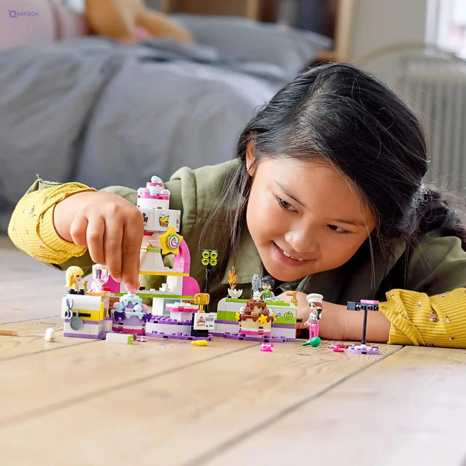 LEGO Friends Baking Competition 41393 Building Kit, Set Baking Toy, Featuring 3 Friends Characters and Toy Cakes (361 Pieces) - Safqqa