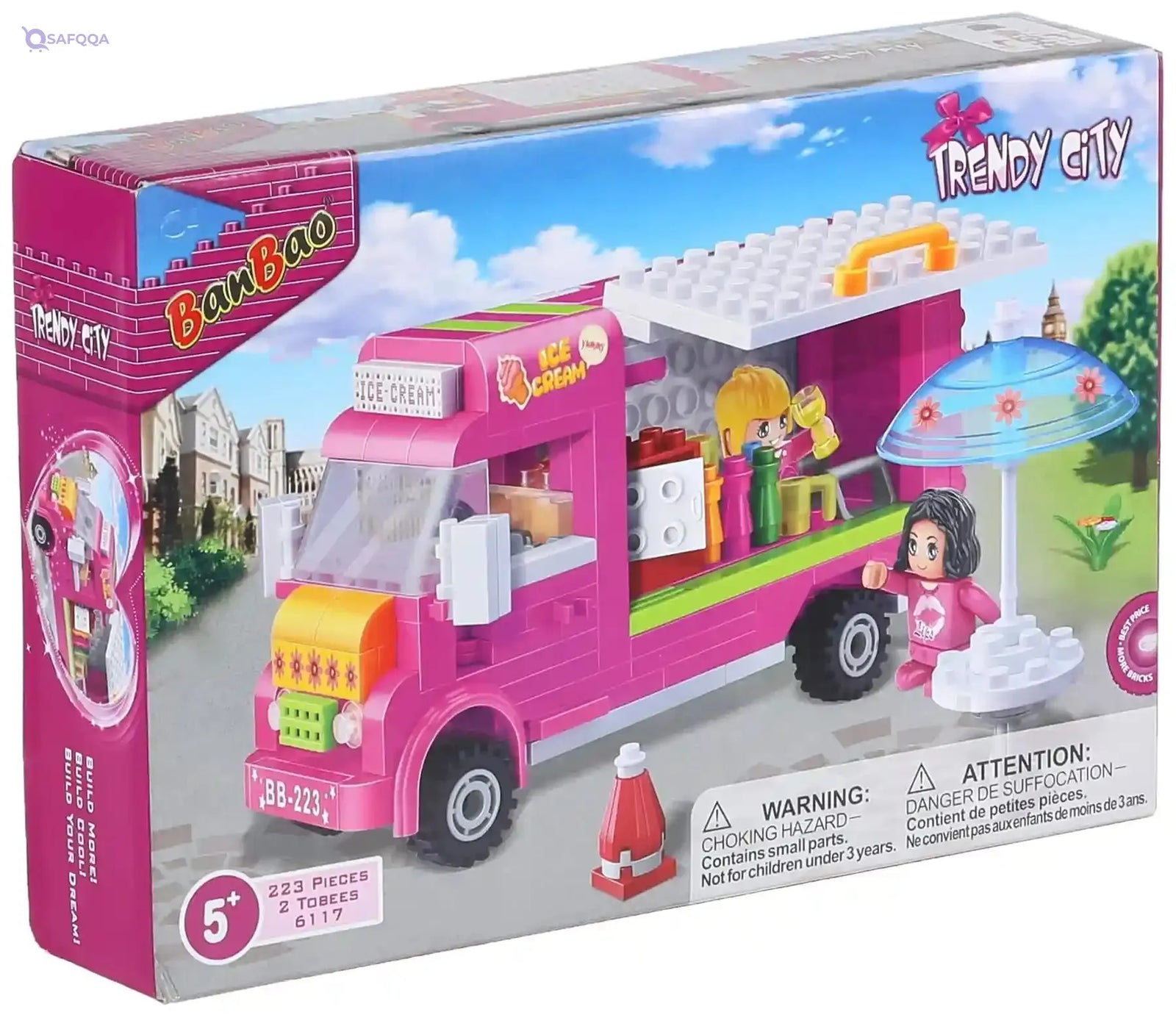 BanBao Model Building Kits for kids 6117 - Safqqa