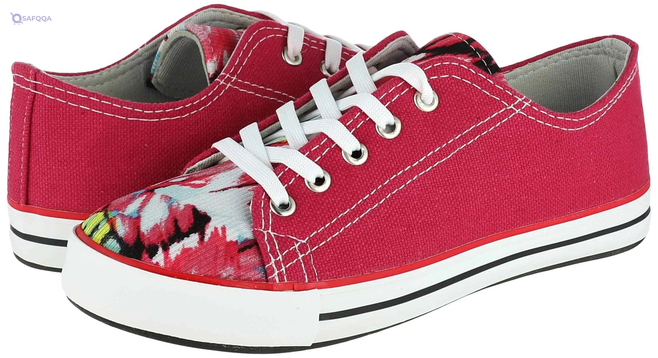 OX Canvas Sneakers For Women Easy to style with casual and sporty outfits. - Safqqa Egypt