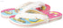 Shibshibi Multi Color Rubber Flip Flop Slipper With White Fabric Strap For Girls S - Safqqa Egypt