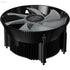 Cooler Master i71C RGB Intel Low Profile CPU Air Cooler, Anodized Black Aluminum Fins, Copper Insert Base, MF120 RGB 4 Pin Lighting Fan for Intel LGA1151, RR-I71C-20PC-R1, Copper Base - Safqqa