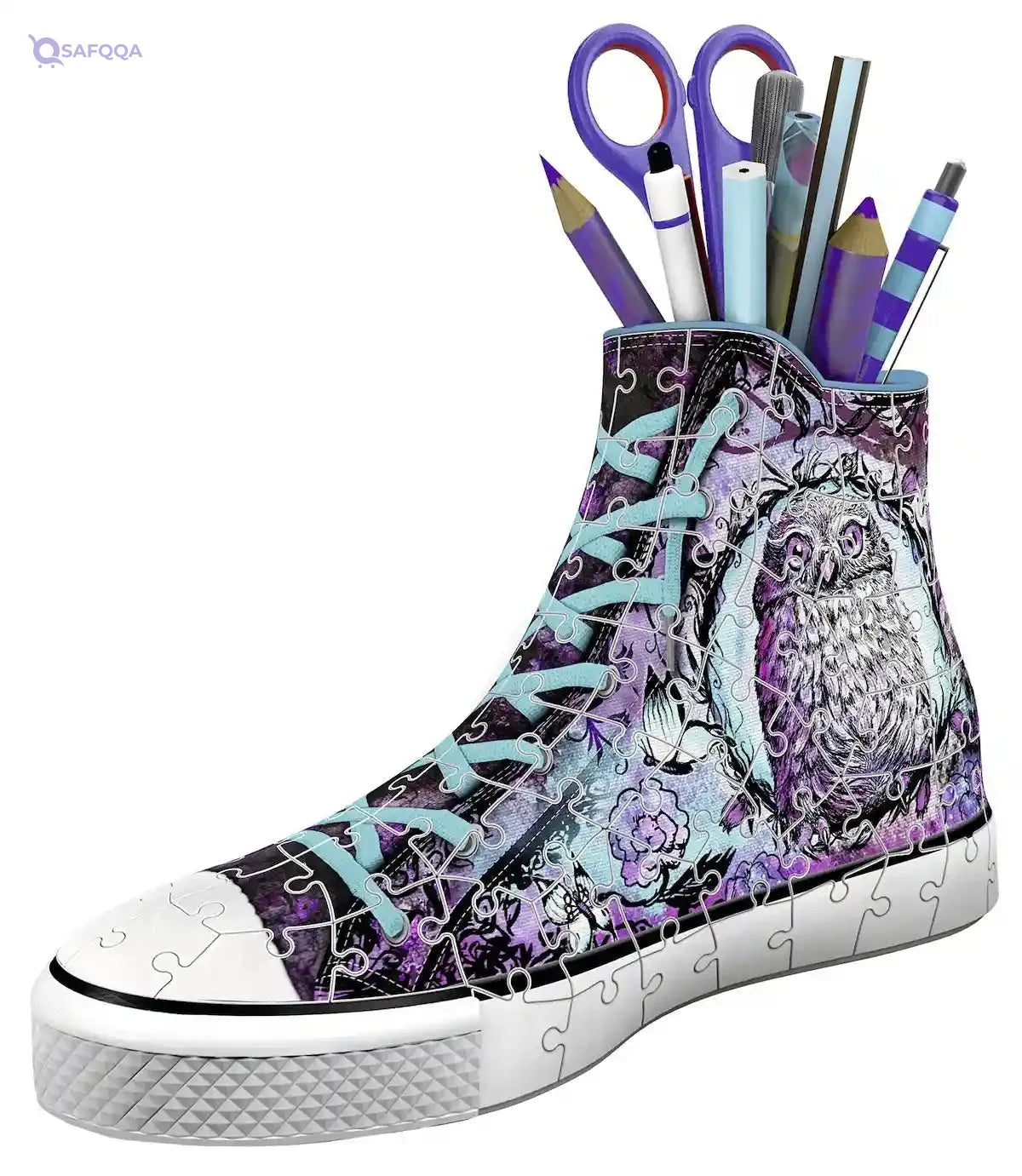 Ravensburger 12085 3d-puzzle girly girl edition sneaker - 8 years & above - Safqqa Egypt