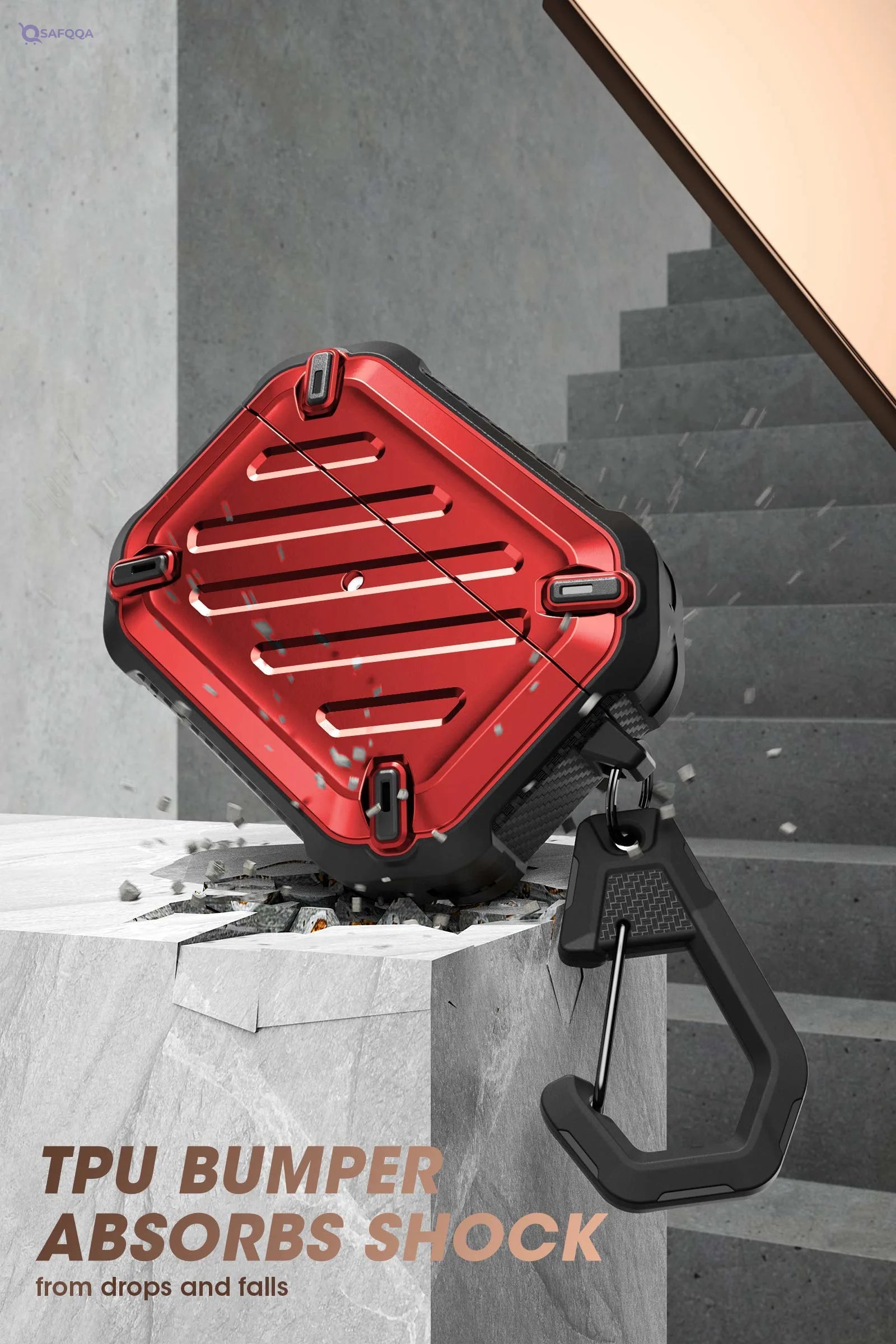 Supcase Cover Full protection designed for AirPods - Safqqa