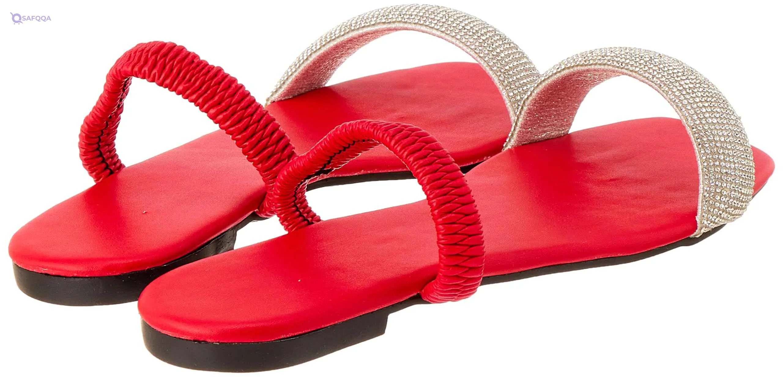 OX womens OX Faux Leather Slides For Women OX1029 Flip-Flop - Safqqa Egypt