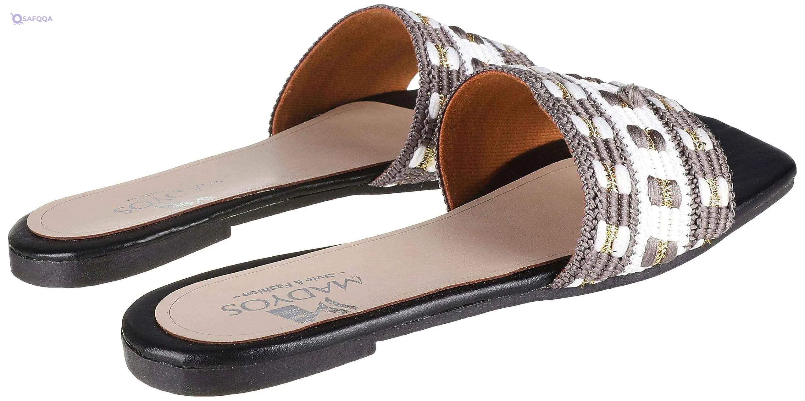 womens 713-MAD Flat Slipper - Safqqa Egypt
