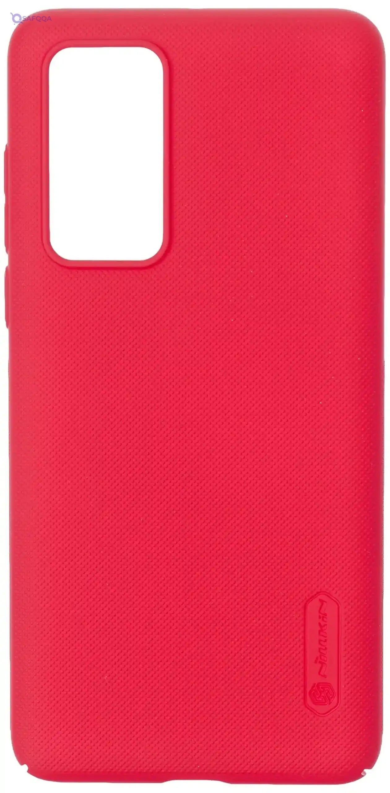 Nillkin frosted shield hard back shockproof cover for huawei p40 - red - Safqqa Egypt
