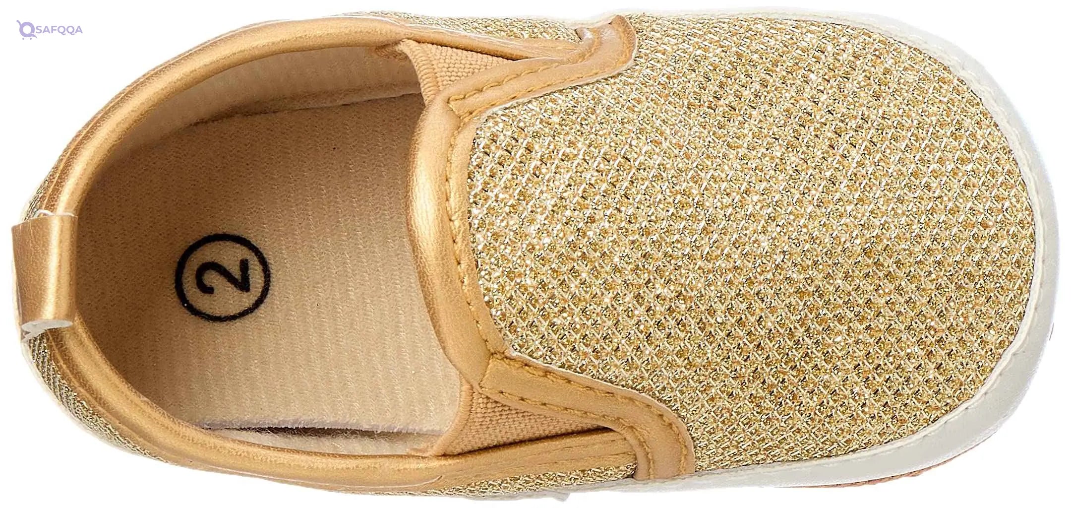 Mix & Max Faux Leather Elastic Side Panel Slip on Shoes for Girls - Safqqa Egypt