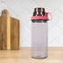 Herevin Measure Cup Canister - 1.46L Capacity, Salmon, Transparent Lid, Measurement Markings, Made in Turkey (Kitchen, Baking, Meal Prep) - Safqqa Egypt