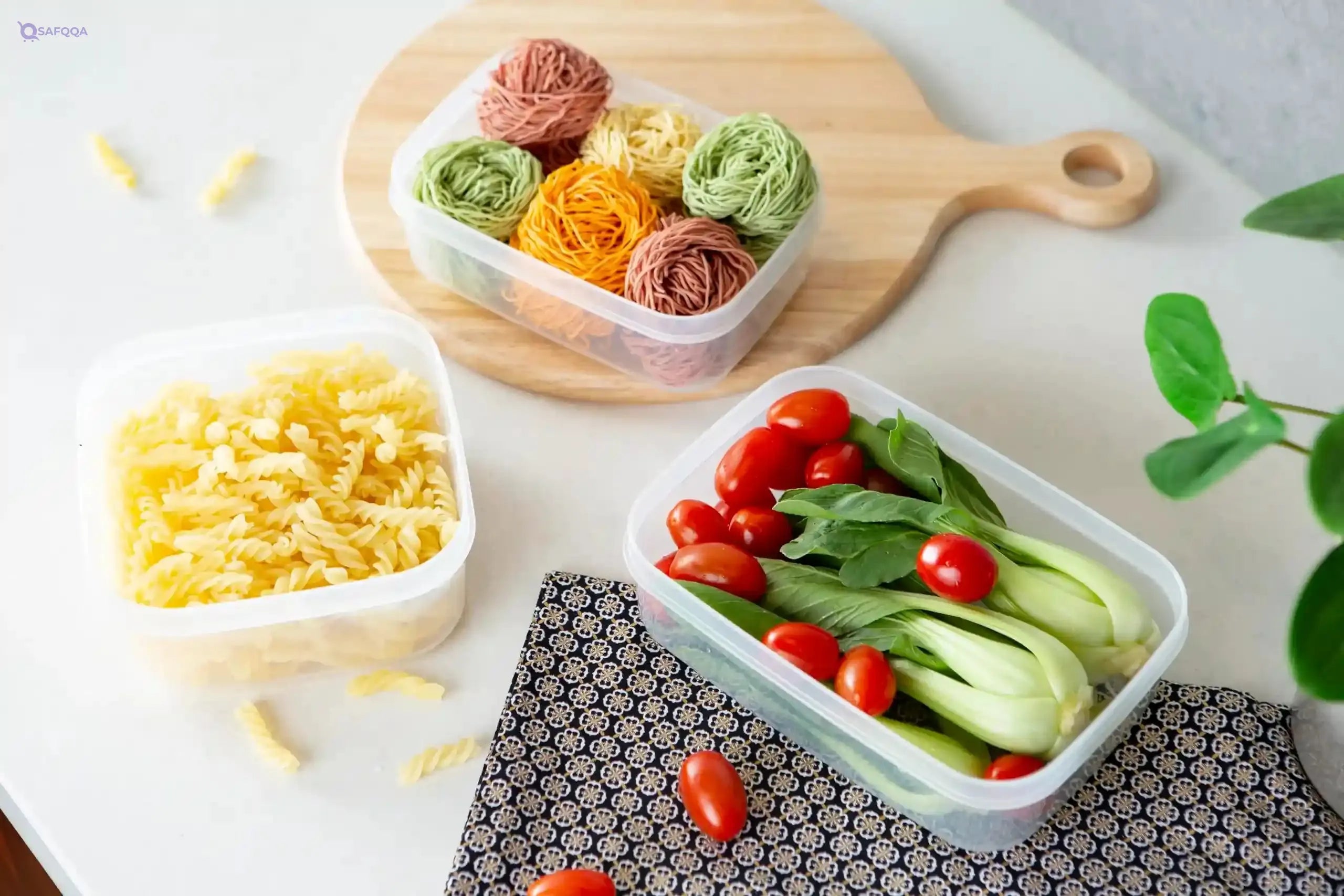 Inochi 3-Piece Food Storage Container Set – 500/1000/2000ML - Safqqa