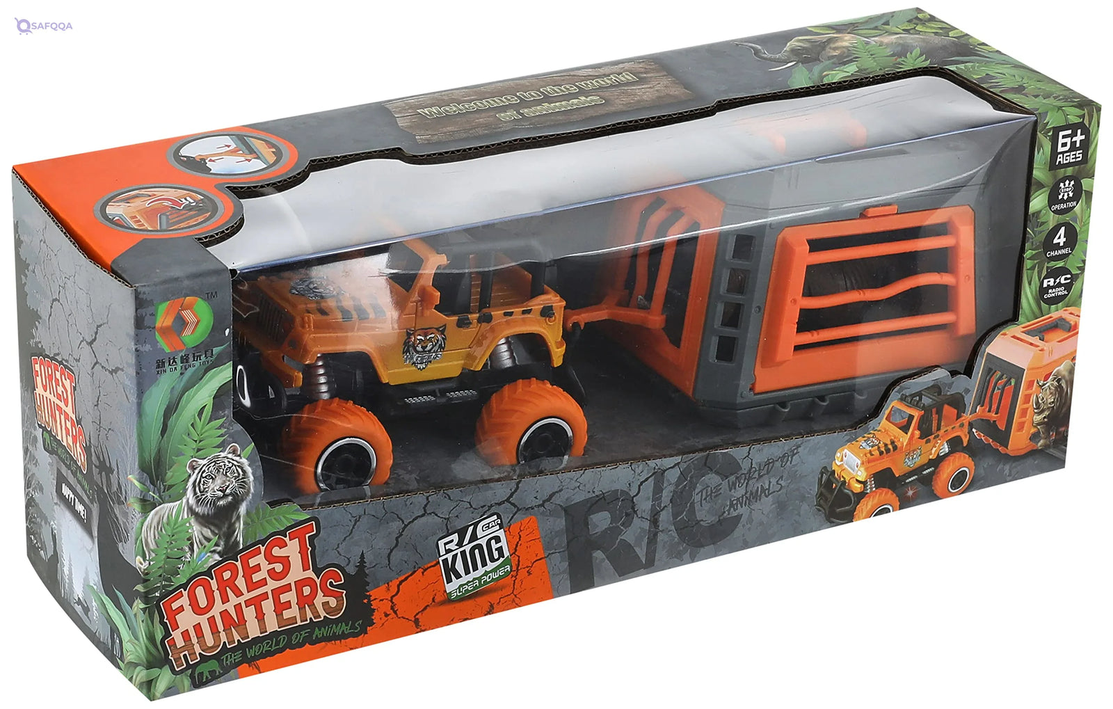 JACK SPRATT r/c Rhino Without Battery Boy Toys, • Durable construction for long-lasting play. - Safqqa