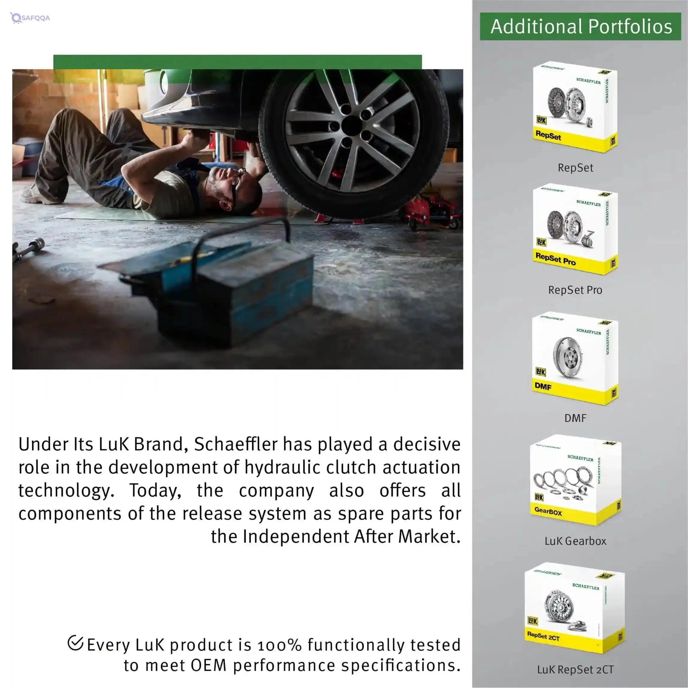 LuK Schaeffler LSC265B Clutch Slave Cylinder, OEM Release Replacement Parts - Damaged BOX - Safqqa