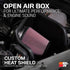 K&N 63-9025 Washable and Reusable Car Performance Intake Kit - Safqqa