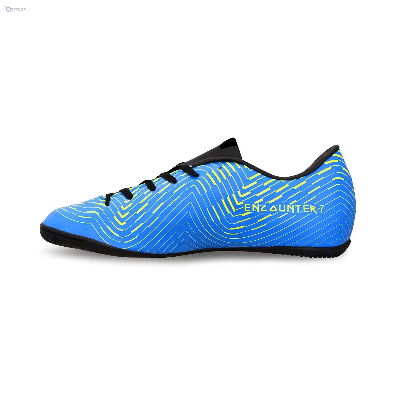 NIVIA Boys Soccer Shoes- Blue * Yellow - Safqqa Egypt
