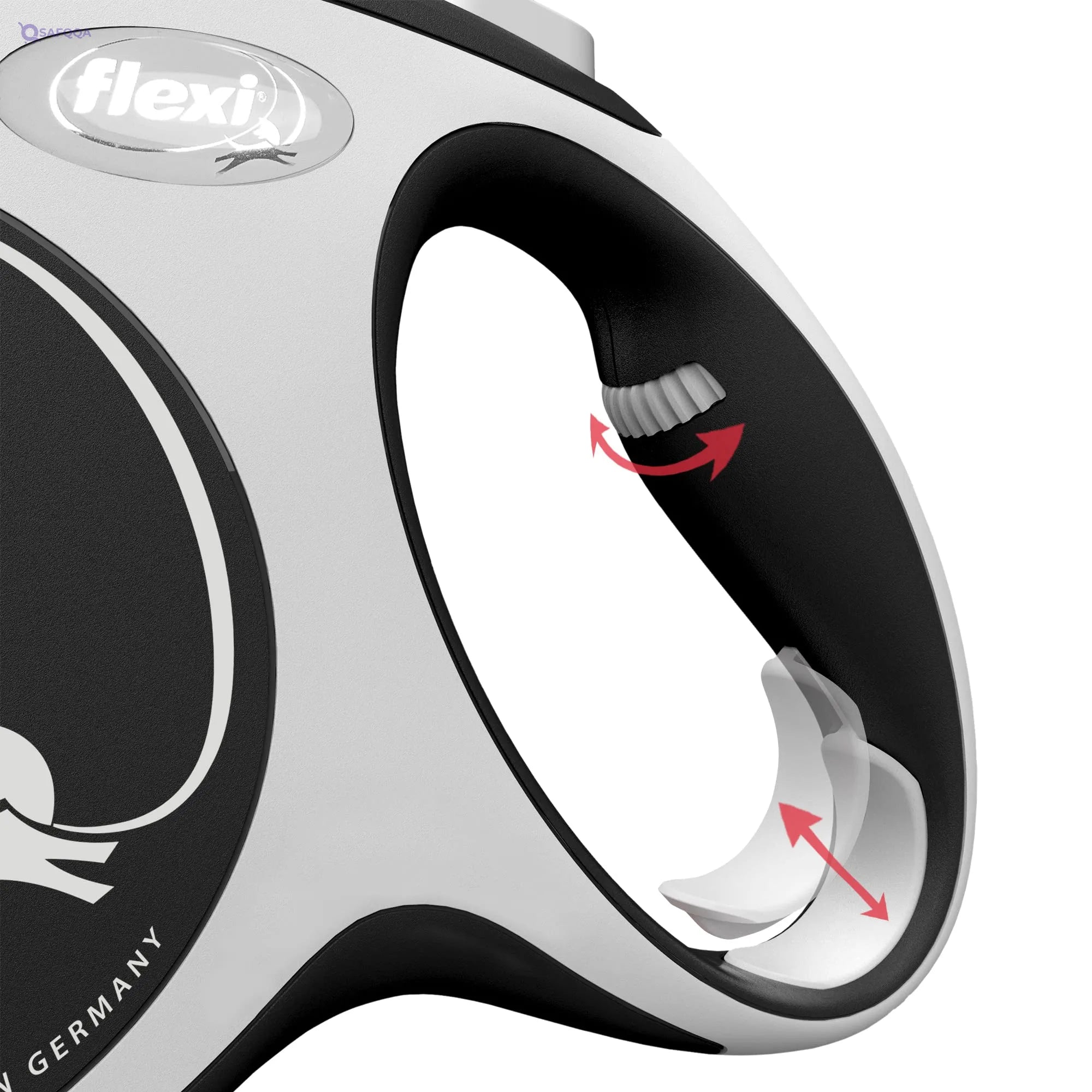 Flexi Tape 5m black For Dog - Safqqa
