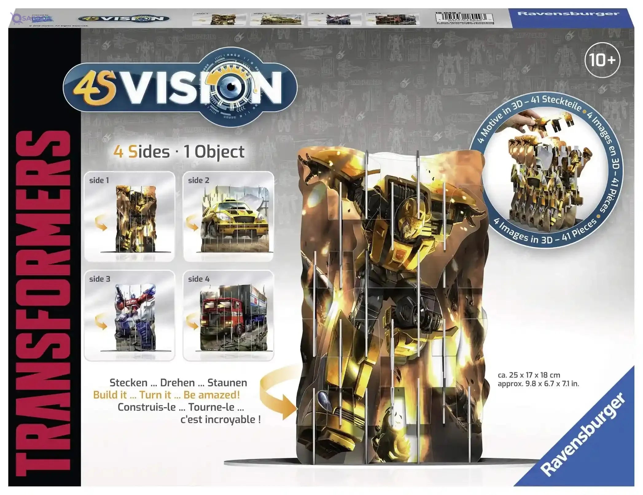 Ravensburger 4s vision transformers cats slot fit 3d puzzle - Safqqa Egypt