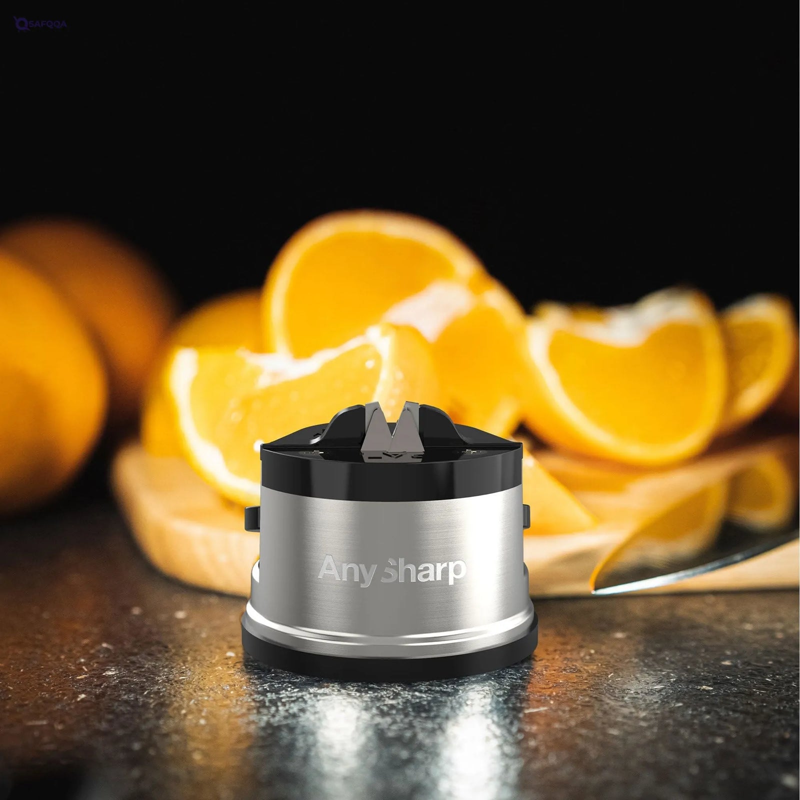 AnySharp Pro Metal Knife Sharpener – Handheld Precision Tool - Safqqa