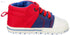Mix and Max Two-Tone Contrast Stitching High-Top Lace-Up Shoes for Boys - Safqqa