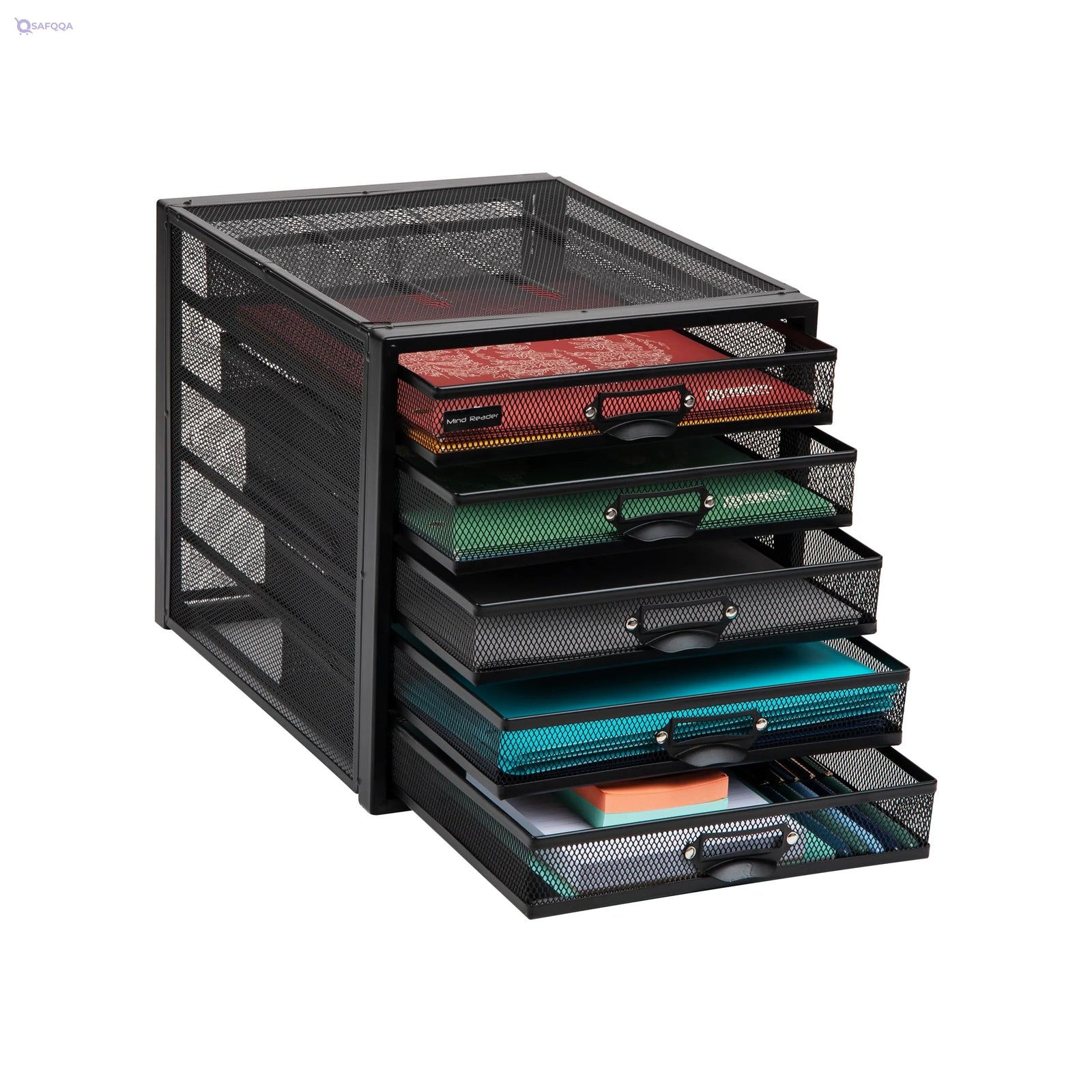 Mind Reader Metal Cabinet – File & Office Storage, Heavy Duty Multi-Purpose - Safqqa