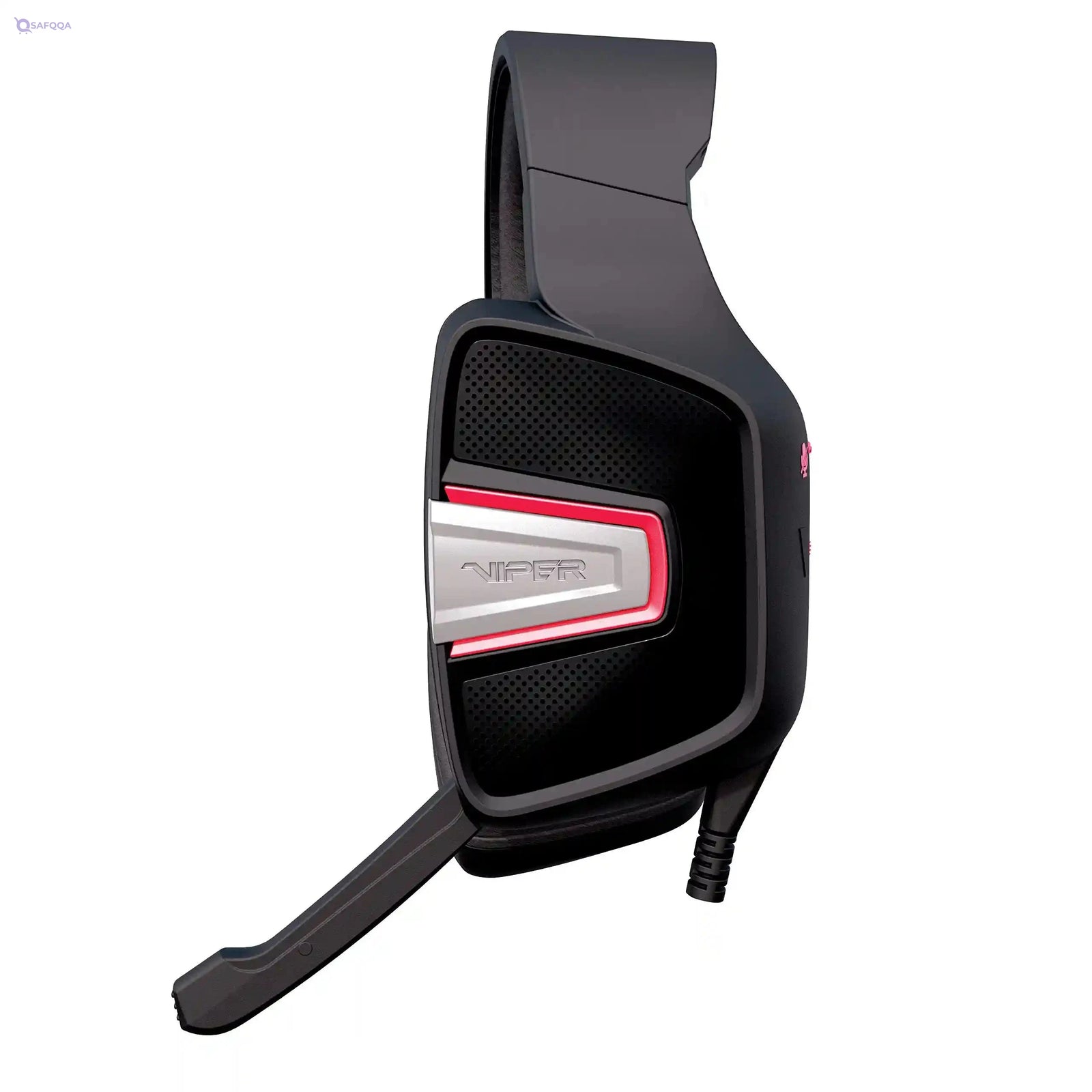 Patriot Memory V330 Stereo Wired Gaming Headset - Superb Sound and Comfort - On-Earcup Control - 50MM Drivers - Foldable Microphone - Multi Platform Headphone - Safqqa