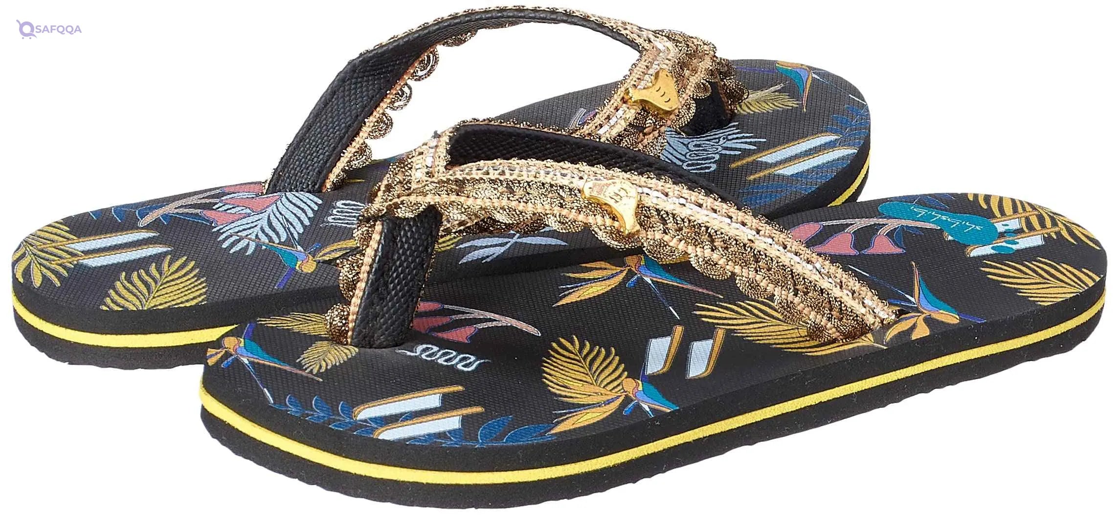 Rubber Flip Flop Slipper For Women - Safqqa Egypt