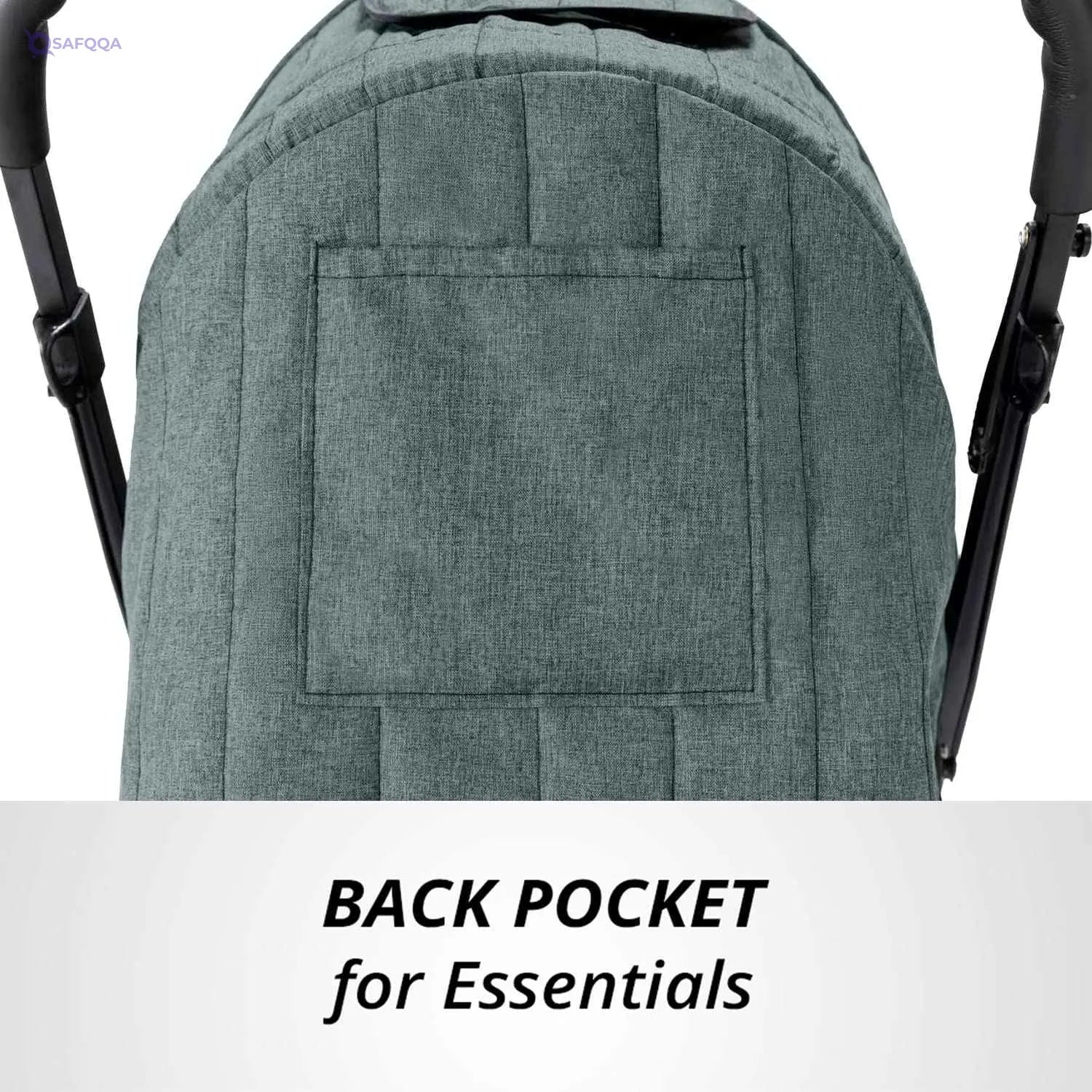 Teknum Reversible Look at Me Stroller - Dark Grey - Safqqa Egypt