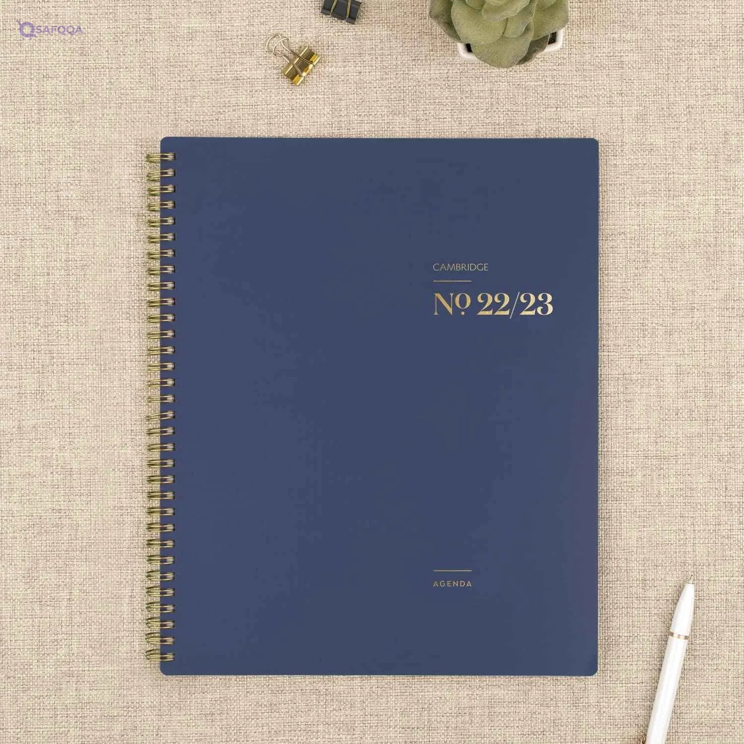 Cambridge 2022-2023 Academic Planner, Weekly & Monthly, 8-1/2" x 11", Large, WorkStyle Classic, Navy (1606-905A-58) - Safqqa Egypt