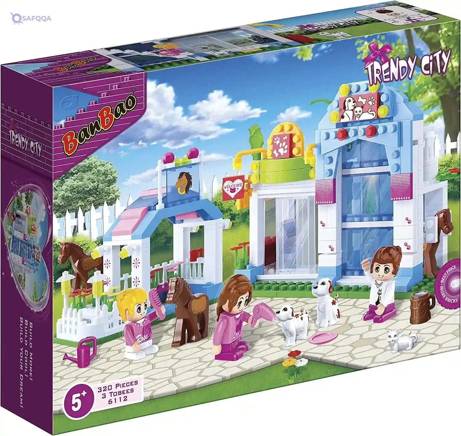 BanBao Set 6112 - Trendy City Pet Shop - Safqqa Egypt